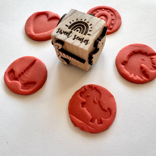 Wooden Unicorn Stamp
