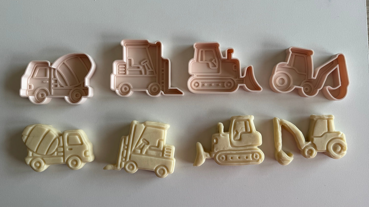 Bulldozer Cutter & Stamp
