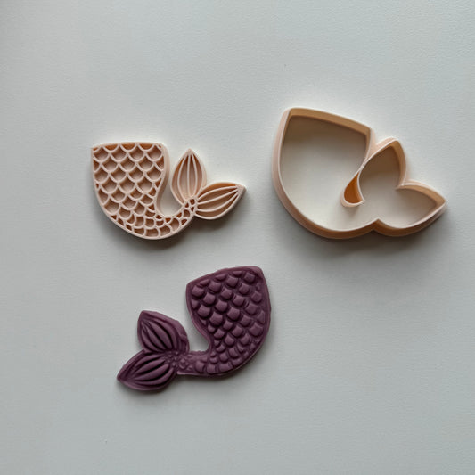 Mermaid Tail Cutter & Stamp